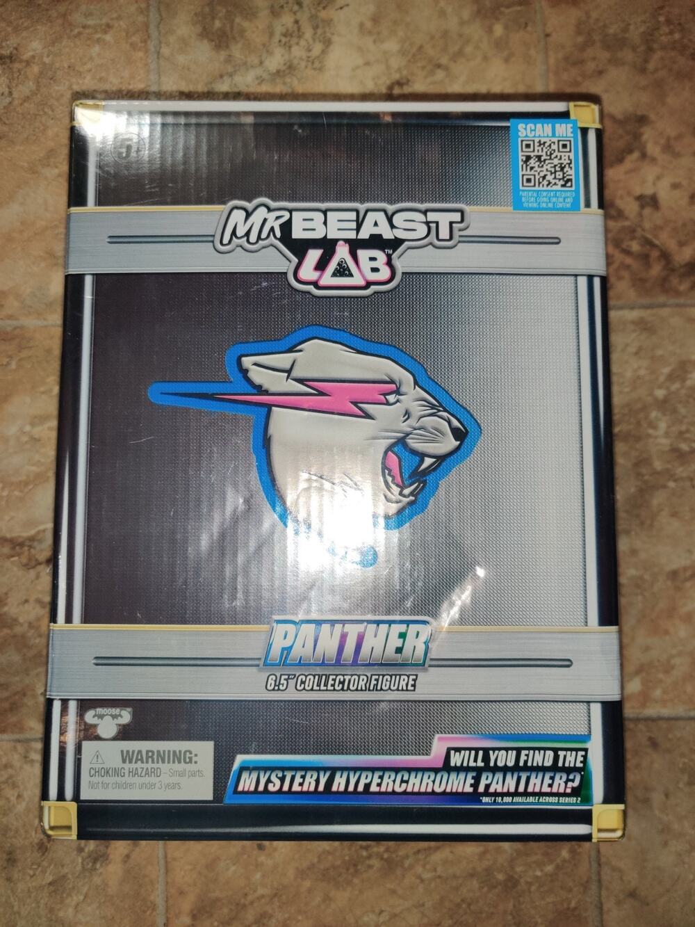 Mr. Beast Lab Panther Collectibles Figure 6.5 Inch Mystery Figure New Sealed Toy